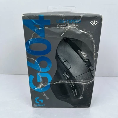 Logitech G604 Lightspeed Wireless Optical Gaming Mouse 15 Buttons 25K Sensor New - Image 1 of 4