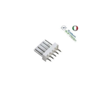 5 PEZZI Connettore Connettori MK Maschio 5 Poli - Immagine 1 di 2