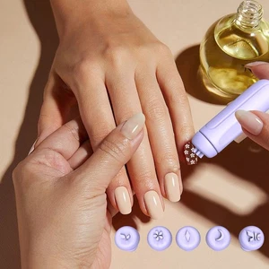 Mujeres Niñas Kit de Arte en Uñas Conveniente Arte en Uñas Sello Pluma Lindo Patrón 1 Juego Suave - Imagen 1 de 15