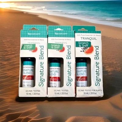 3x ESPAROOM ^TRANQUILO^ 100% PURO ACEITE ESENCIAL SIG MEZCLA AROMATERAPIA .33 OZ EA Foto 1 de 4