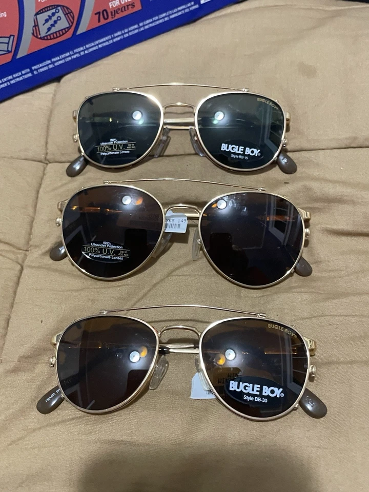 Gafas Bugle Boys Vintage con Lentes Extraíbles Varios Colores y Tallas Foto 1 de 3