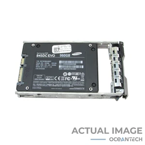 Samsung 845DC EVO MZ-7GE960 960 GB 2,5" SSD CON caddy grado A 0CWX56 - Foto 1 di 4