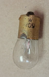 #209 Bombilla de repuesto 6 voltios Lámpara Pinza-Sol Bombilla Mini Nuevo - Imagen 1 de 5