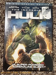 The Incredible Hulk DVD, 2008, 3-Disc Set, Special Edition - Picture 1 of 2