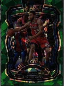 2021-22 Panini Select #258 Ben Simmons Green Ice Prizms - Bild 1 von 2