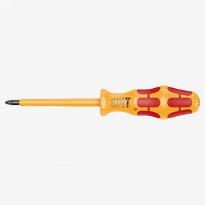 Wera 051613 Kraftform VDE Pozidriv Cacciavite, #2 x 100 mm - Foto 1 di 1