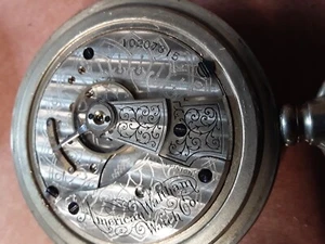 Antique Waltham, S18, 7J, NI, 57MM, Heavy Case Ca. 1901, Running - Picture 1 of 17