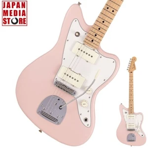 Fender Made in Japan Junior Collection Jazzmaster Satin Shell Pink Guitar NEW - Picture 1 of 11