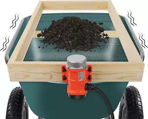 Soil Sifter with Vibration Motor Automatic Wooden Sifting Screen Sieve Gardening - Picture 1 of 7