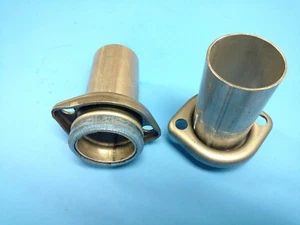 65-71 Ford 351 360 2.25"Exhaust Manifold Down Pipe Stubs With Donut Gasket USA - Picture 1 of 5