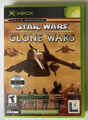 Star Wars The Clone Wars/Tetris Worlds (Microsoft Xbox, 2002) CIB Pre-owned - Image 1 of 4
