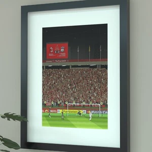 Liverpool Anfield Jerzy Dudek Champions Final 2005 Football Art Painting Framed - Picture 1 of 9