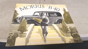1936 ? MORRIS 8/40 Australian Sales Brochure VERY RARE Tourer Sedan - Picture 1 of 4