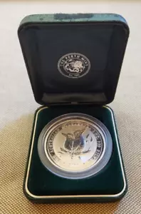 2001 The Australian Kookaburra - 2oz 99.9 Silver - Perth Mint - With Box - Picture 1 of 9
