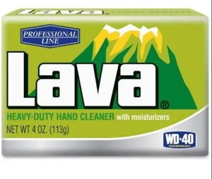 6 Pack Lava Heavy-Duty Hand Cleaner w/Moisturizers Bar Soap 4 OZ - Picture 1 of 1