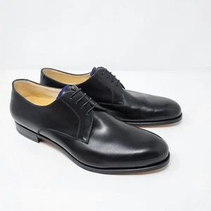 Ed.Meier München 19429 TravellerClass® Plain Derby Boxcalf Schwarz EU 42 UK 8 D - Bild 1 von 16