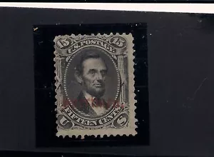 US Scott #77 S, Type B, Specimen overprint. 1861-1865 - Picture 1 of 2
