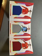 2022 Panini National Treasures Jumbo Triple Materials Match Worn /40 Ramos