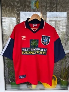 Camiseta deportiva camiseta de fútbol americano West Bromwich Albion 1997/1999 de Patrick 42/44 - Imagen 1 de 23