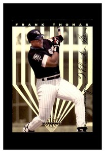 FRANK THOMAS CHICAGO WHITE SOX LEAF LIMITED  1995  #1 OF 24 