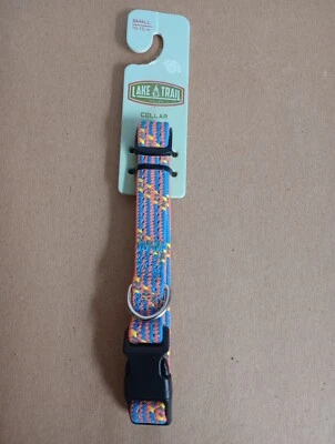 Lake & Trail Dog Collar ~ Size Small 5/8" X 10-15" - Image 1 of 4