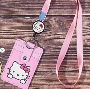 HELLO KITTY BADGE HOLDER WITH STRAP - Picture 1 of 1