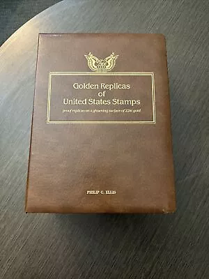 75 Golden Replicas of First Day Issue Stamps + Album - 22kt gold - 1985-87 - Image 1 of 4