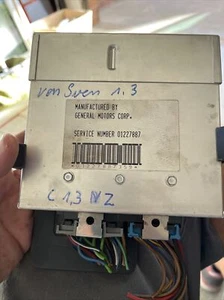 Steuergerät Einspritzung Opel E Kadett e 01227887 Sofortversand - Bild 1 von 3