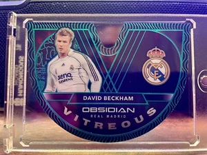 🌟11/20🌟David Beckham Obsidian Vitreous *Rare* Electric Etch Green/Turquoise  - Picture 1 of 4