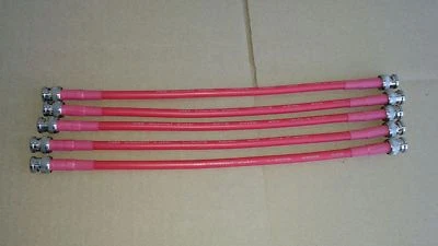 5 Упаковок CANARE L-5CFB HD-SDI RG-6 цифровой видеокабель 75 Ом BNC штекер на BNC штекер 1 фут - Изображение 1 из 3