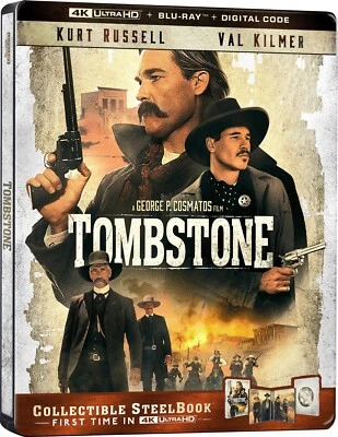 New & Sealed Tombstone 4K SteelBook UHD Blu-ray [1993] - Image 1 of 2