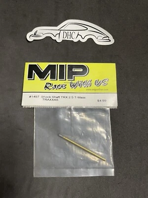 MIP Vintage RC Car Part # 1497 Gold Shock Shaft for Traxxas T-Maxx (1) - Image 1 of 2
