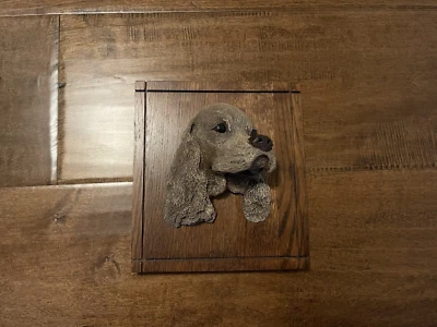 Placa de decoración de pared favoritos de perrera de cocker spaniel rubia 1983 de colección Aus-Ben Foto 1 de 3