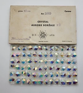 Factory Pack Swarovski Crystal 10mm Clear AB2X Daisy 5110 Beads; 72pc - Picture 1 of 4