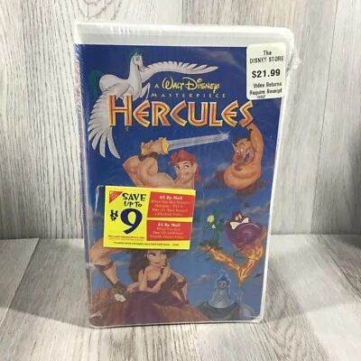 Hercules VHS, 1998 Masterpiece Collection New/Sealed from The Disney Store - Image 1 of 4