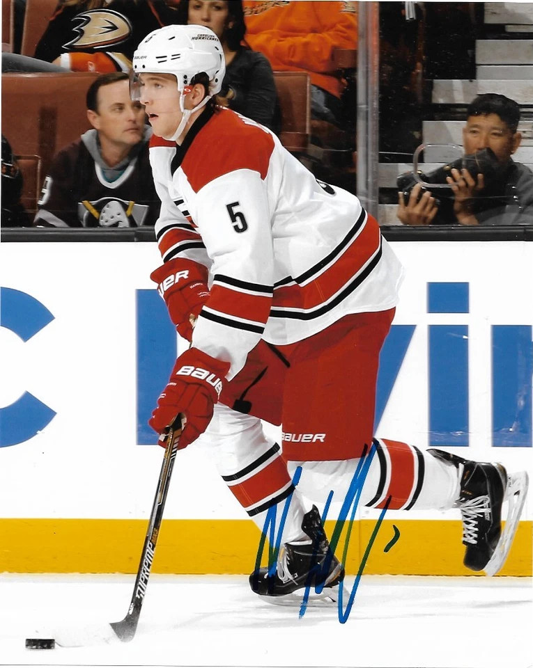 Carolina Hurricanes Noah Hanifin Autographed Signed 8x10 Photo COA #4 - Image 1 of 1