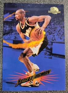 1995 Stacey Augmon Basketball Card Skybox #1 Atlanta Hawks NBA Vintage - Bild 1 von 3