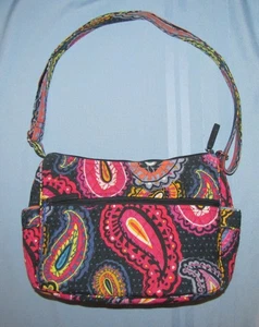 NEW Vera Bradley On the Go Crossbody Purse in Twilight. Paisley Multi-Color. - Picture 1 of 4