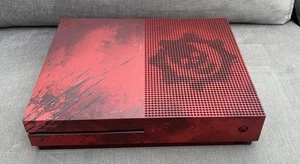 Microsoft Xbox One S 2TB Gears of War 4 Limited Edition Console - UNIT ONLY - GC - Picture 1 of 12