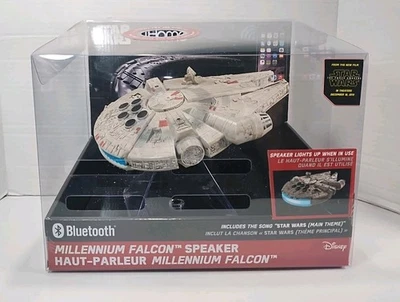 Altavoz inalámbrico portátil Bluetooth iHome Star Wars Millennium Falcon NUEVO en caja Foto 1 de 4