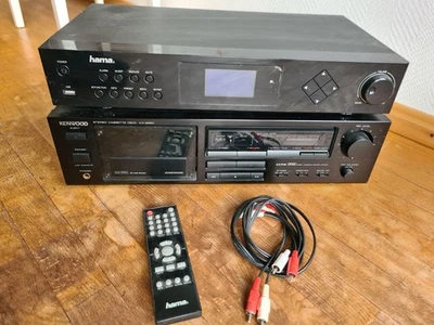 Tapedeck Keenwood KX 2520, Digitaler Radioreciever von Hama - Bild 1 von 4