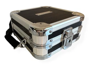 Leitz abschließbares Flightcase CD DVD Geldbörse mit Schlüssel Schultergurt für 32 Discs - Bild 1 von 24