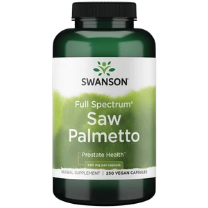 Swanson Full Spectrum Saw Palmetto, Supports Prostate Health, 540 mg, 250 Caps - Picture 1 of 4