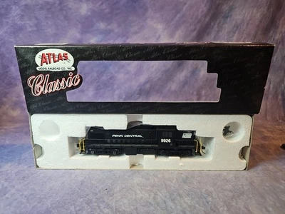 RARE! NIB! Atlas Classic HO Scale #8877 ALCO RS-1 Locomotive Penn Central #992 - Image 1 of 4