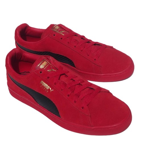 Puma Sf Suede 50 Ferrari Rosso Corsa 306134 01 Sneaker senza scatola Uomo Us10.5