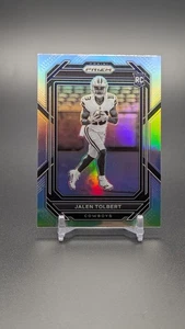 2022 Panini Prizm #333 Jalen Tolbert RC Negative Variation Silver Prizm Cowboys - Picture 1 of 2