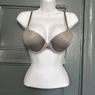 Victoria’s Secret 34B Perfect Shape Bra Padded Gray - Image 1 of 4