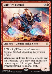 MTG WILDFIRE ETERNAL EXC - ETERNO DELL'INCENDIO INDOMABILE - HOU - MAGIC - Picture 1 of 1
