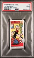 1961 Primrose Conf. Popeye 2nd Series I'VE LORST ME... #40 PSA 9 MINT