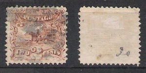 USA 2c BROWN PONY EXPRESS (JF) - Picture 1 of 1